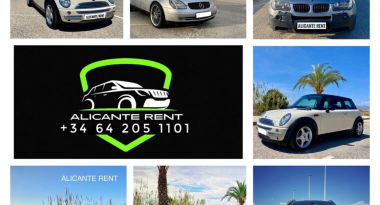 Сдаю в аренду машины на автомате Alicante