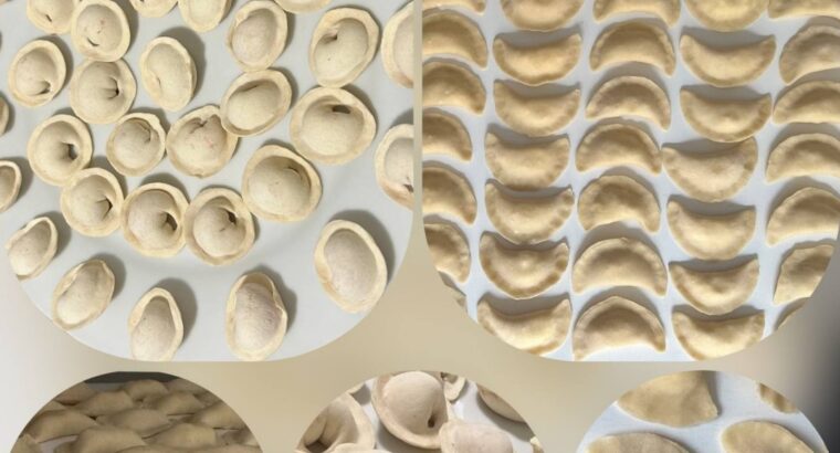 УКРАЇНСЬКІ вареники та пельмені ручної ліпки