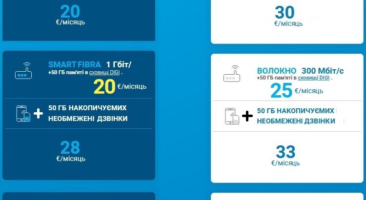 Підключення до інтернету