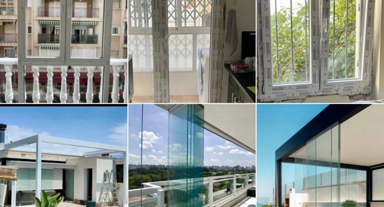 Предлагаем качественные окна , двери и перголы в Аликанте