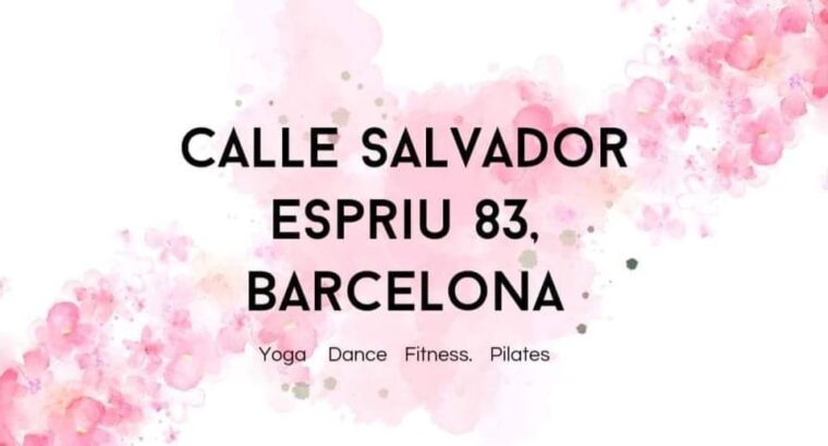 Зал танцю та йоги, пілатесу та фітнесу у Барселоні