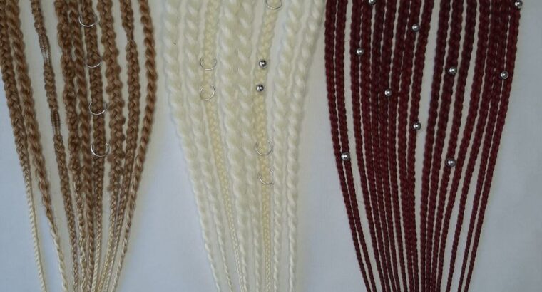 Резинки из каникалона ручной работы.Мягкие и лёгкие как облачко.