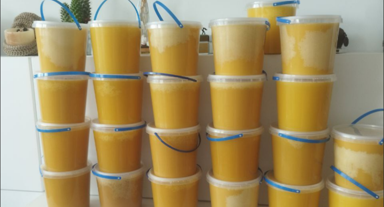 Продається мед домашній. Гречано-соняшниковий.