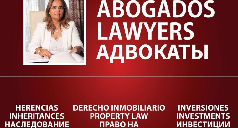 УСЛУГИ АДВОКАТОВ В ИСПАНИИ – Более 20 лет практики в области права