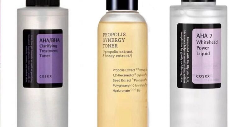 Тонеры для лица корейских брендов Cosrx, Elizavecca