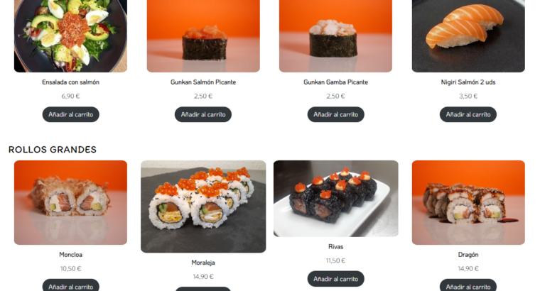 Сервіс доставки готової їжі від Sushi de Maksim