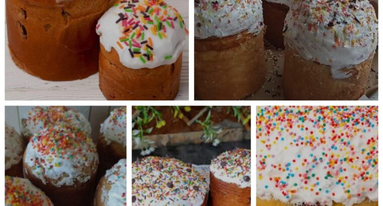 Приготуємо для вас смачненьку пасочку з цукатами,ізюмом,шоколадом або без нічого.