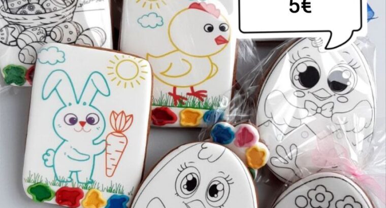 Кондитерська “La Vida Dulce’ (Madrid, metro Barajas) , приймає замовлення до Великодня: