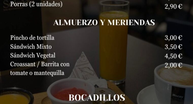 SoloMia Bar Restaurante – Ресторан української та іспанської кухні