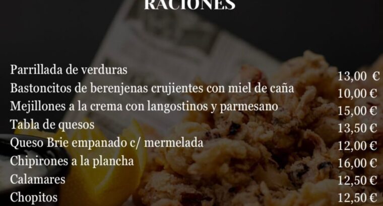 SoloMia Bar Restaurante – Ресторан української та іспанської кухні