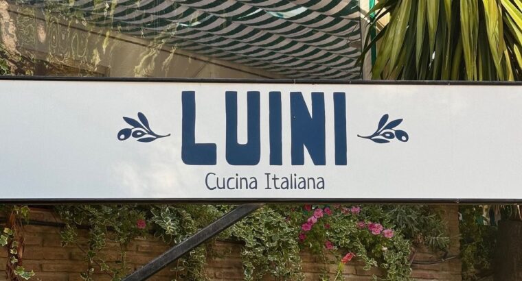 Італійський ресторан LUINI | ITALIAN RESTAURANT | NEAPOLITAN PIZZA | SAN PEDR