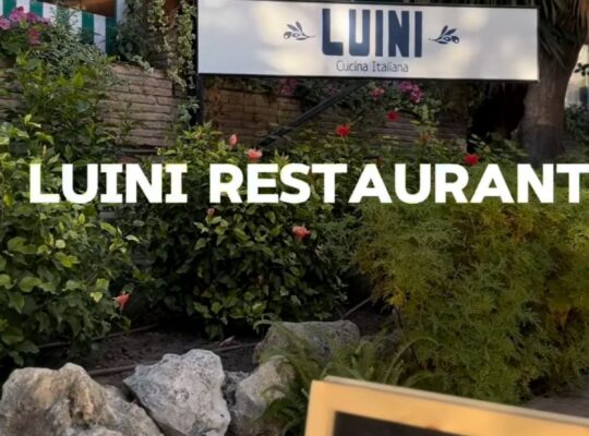 Італійський ресторан LUINI | ITALIAN RESTAURANT | NEAPOLITAN PIZZA | SAN PEDR