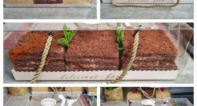 Добрий вечір! Роблю на замовлення торти та тістечка (наполеон, медовик, спартак, молочна дівчинка)