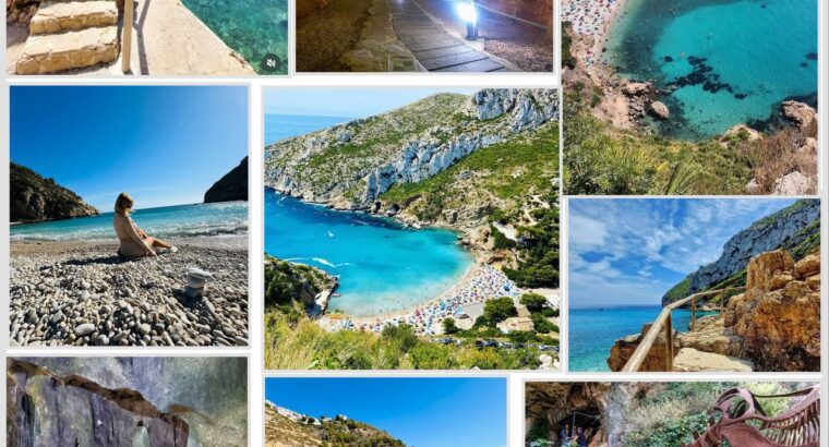 PLAYA GRANADELLA + ПЕЩЕРИ CUEVA DE LAS CA...