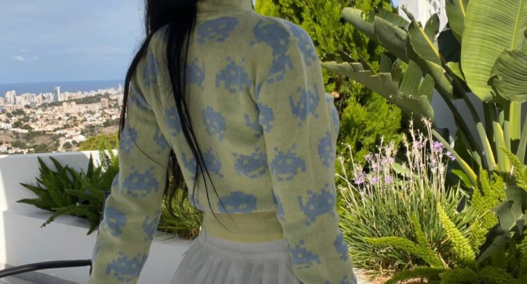 Светр Zara Jacquard Space Invaiders Taito