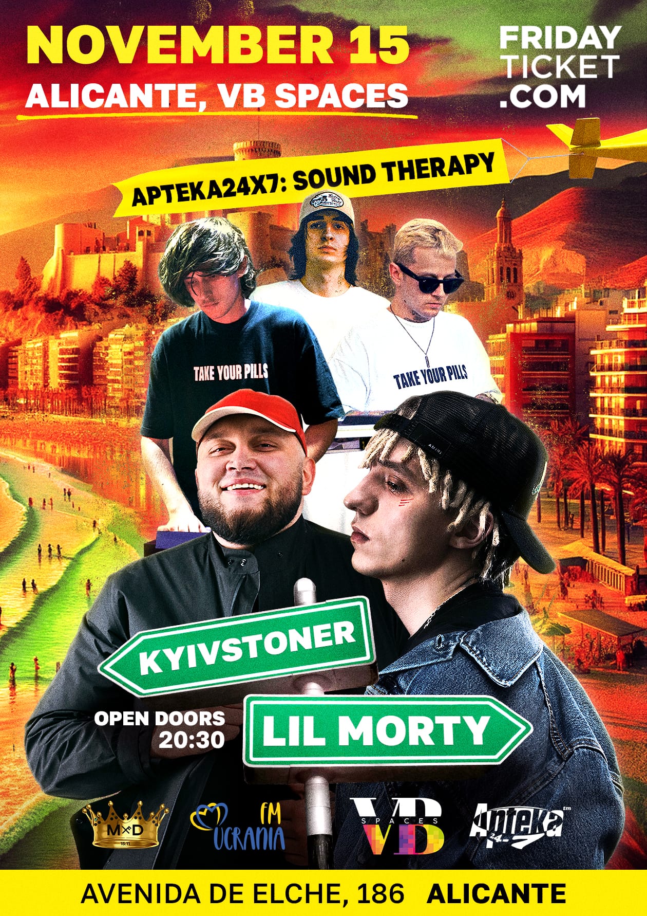 Lil Morty, Kyivstoner та Apteka24x7 Sound Therapy