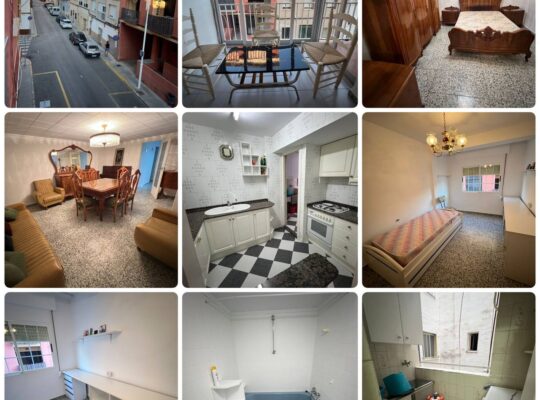 Аренда квартиры на длительный срок! 🇪🇸Gandia (Grao) 🏖️600 метров от пляжа и 200 метров от канала! 🏡Квартира 95 м2!