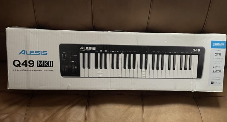 Міді клавіатура Alesis Q49 MKII – Controlador Teclado USB-MIDI